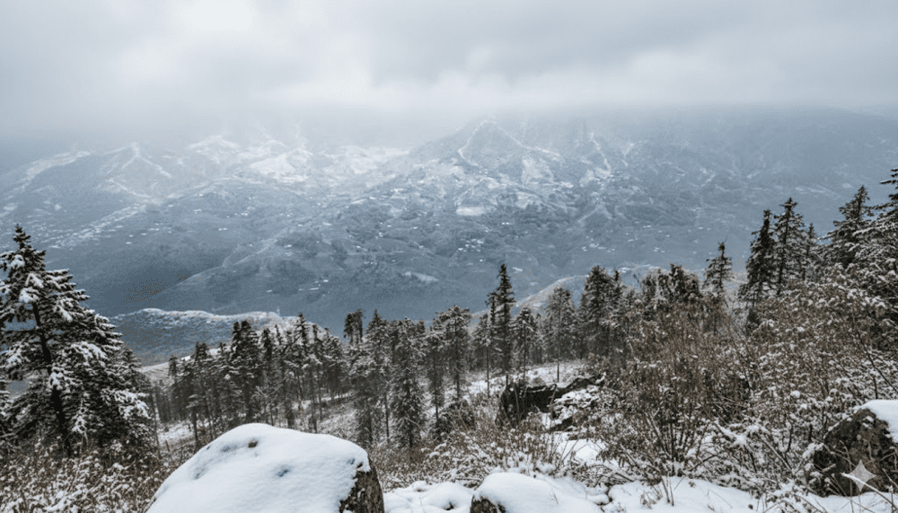 Ham Rong Mountain reveals a rare and breathtaking winter beauty